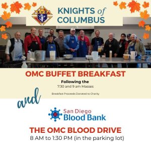 BREAKFAST BUFFET and BLOOD DRIVE