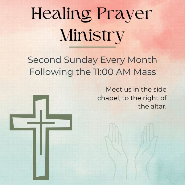 Healing Prayer Ministry - Our Mother of Confidence