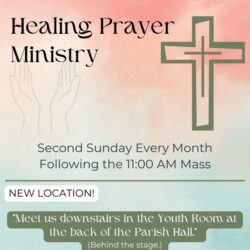 Healing Prayer – New Location