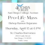 Pro-Life Mass at St. Charles Borromeo
