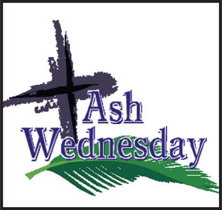 Our Mother of Confidence Ash Wednesday Masses: 8 am, 12 Noon, 5:30 pm ...