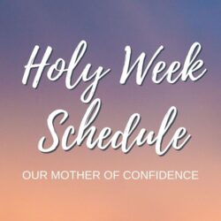 Holy Week at OMC