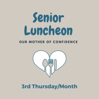NO SENIOR LUNCH IN JANUARY